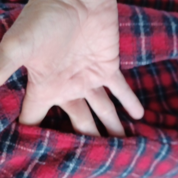 TULIP Plaid Flannel Button Down Shirt Or Shacket - Picture 4 of 11
